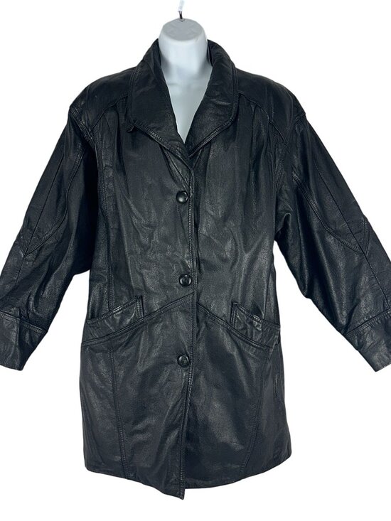 Wilsons Leather Womens Black Thinsulate Insulated Coat Size Small Outerwear - Picture 1 of 10